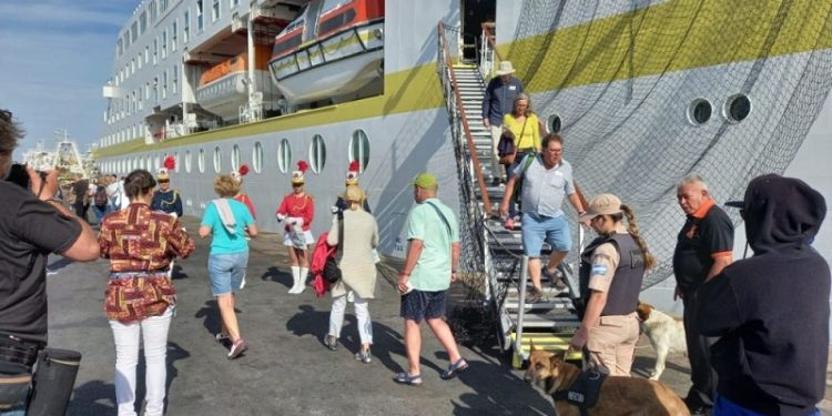 La llegada de Cruceros a Mar del Plata