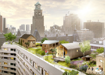 Rooftop Villages: ¿Una solución a la falta de viviendas en las ciudades?