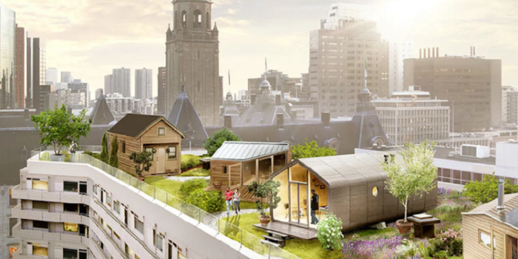 Rooftop Villages: ¿Una solución a la falta de viviendas en las ciudades?