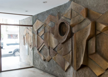 Rodolfo Bardi: murales en los halls de entrada de los edificios