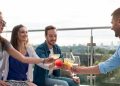 Los bares en altura son el boom del verano en Rosario