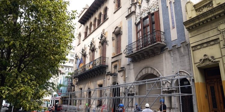 La restauración del Casal de Cataluña de Buenos Aires