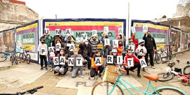Crearán la primera plaza en el barrio porteño de Villa Santa Rita