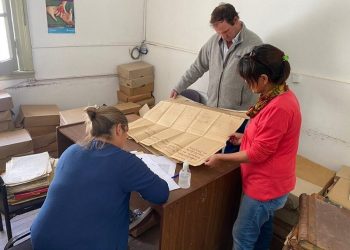 Encontraron 25 planos originales del arquitecto Salamone en Azul