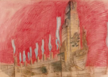 Los bocetos de Ángel Guido: el Monumento antes de nacer