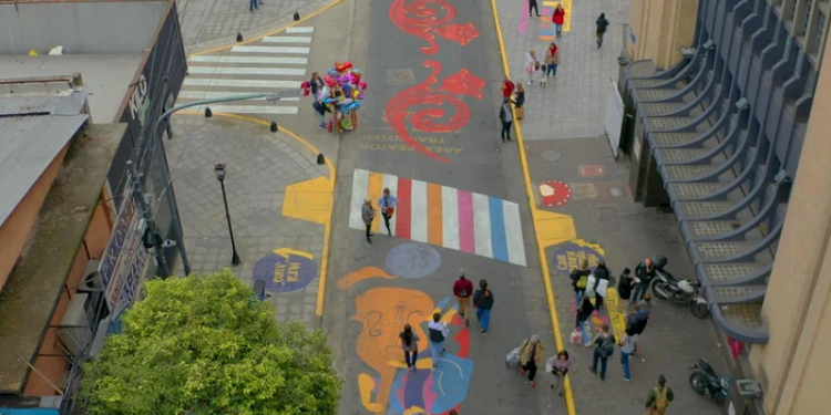 El mural más grande de la Ciudad está en el Abasto