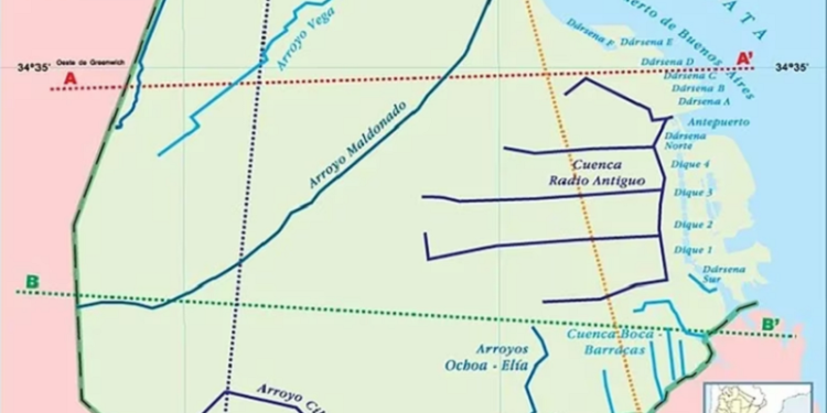 Los 11 arroyos de la Ciudad de Buenos Aires