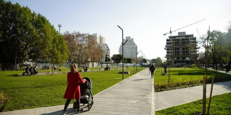 Se inauguró el Parque Ferroviario de Colegiales