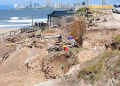 Vecinos se oponen a obras en una playa pública