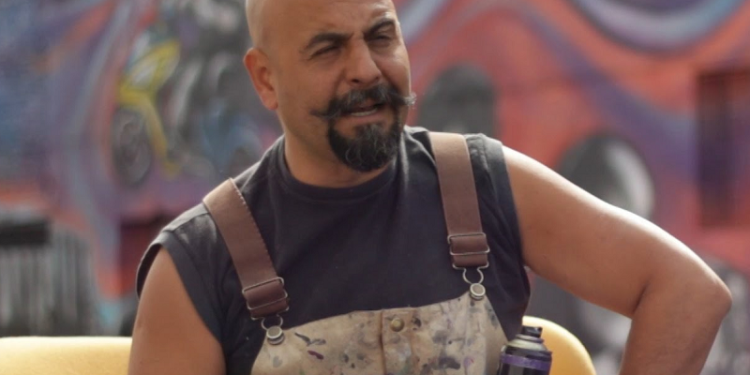 Mural homenajea a Charly, Diego y Gardel – Entrevista a Alfredo Segatori