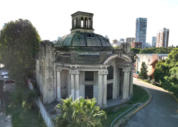 El estado de la restauración del Pabellón del Centenario