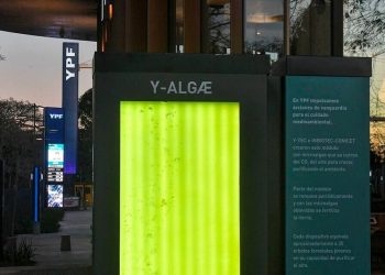 Árboles líquidos que absorben CO2