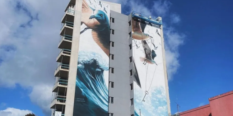 Muralistas marplatenses buscan revalorizar el arte local