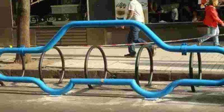 Concurso para embellecer los bicicleteros públicos