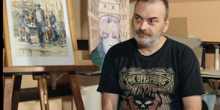 Escuela de dibujo Barocelli de Rosario – Entrevista a Carlos Barocelli