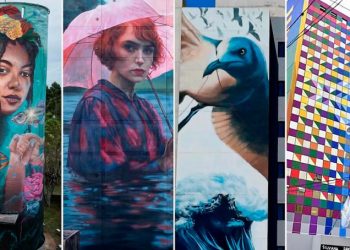 Cuatro argentinos, candidatos al “mejor mural del mundo”