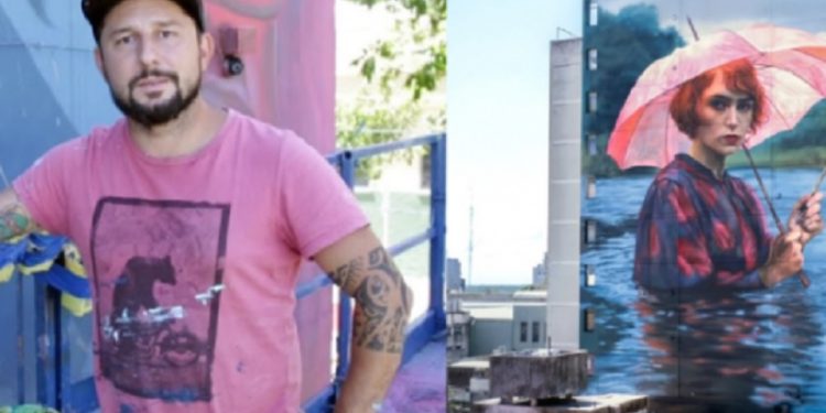 El mural de Martín Ron obtuvo el tercer lugar en Street Art Cities