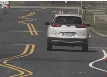 Calles onduladas para frenar el exceso de velocidad