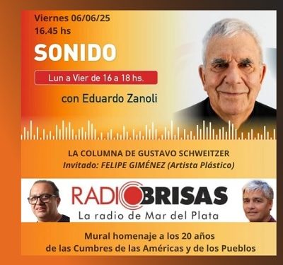 Mural conmemorativo de los 20 años de la Cumbre de las Américas en Mar del Plata