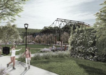 Nuevo espacio verde en Colegiales