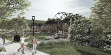 Nuevo espacio verde en Colegiales