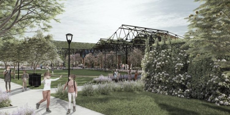 Nuevo espacio verde en Colegiales